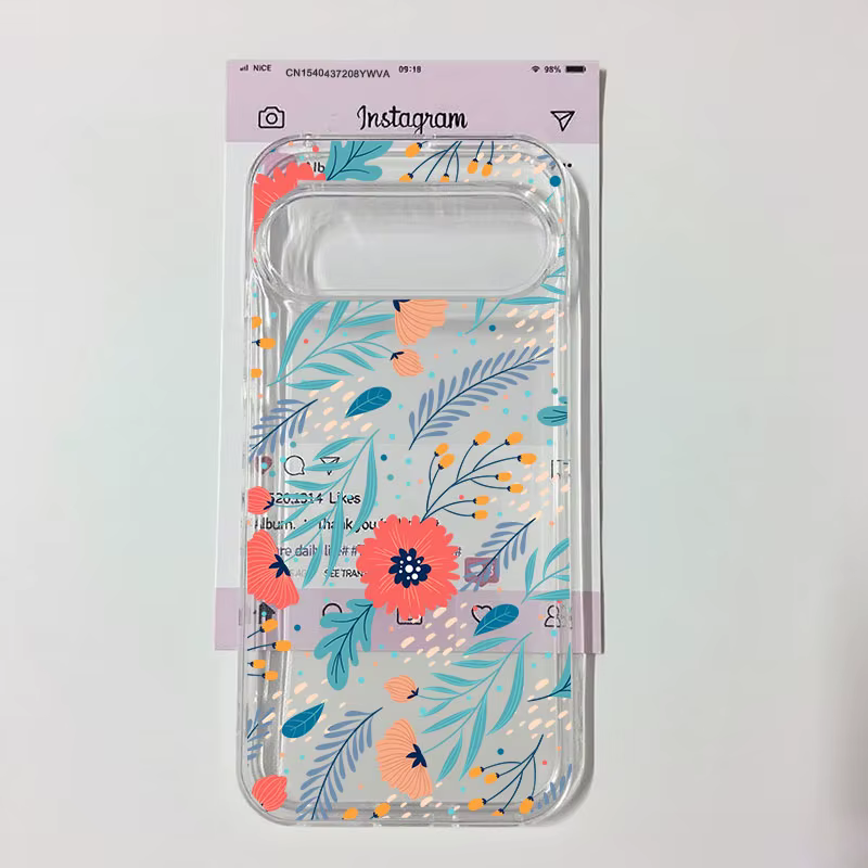 Coque de téléphone à motif de feuilles de fleurs de marguerite, étui en TPU souple et transparent pour Google Pixel 10 9 Pro XL 8 Pro 6 7 7A 8A 5G