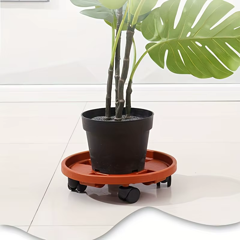 Support de plantes roulant robuste 1 pièce