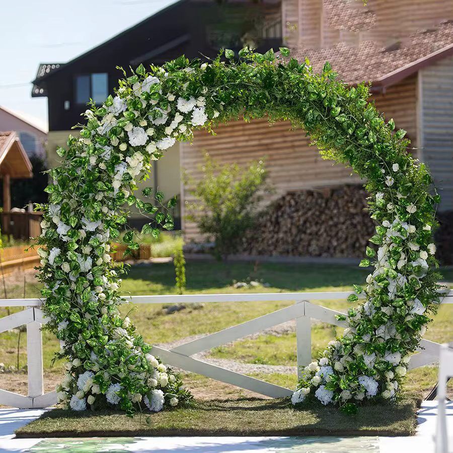 Guirlande de feuilles de lierre vert artificielles 11/4.4M