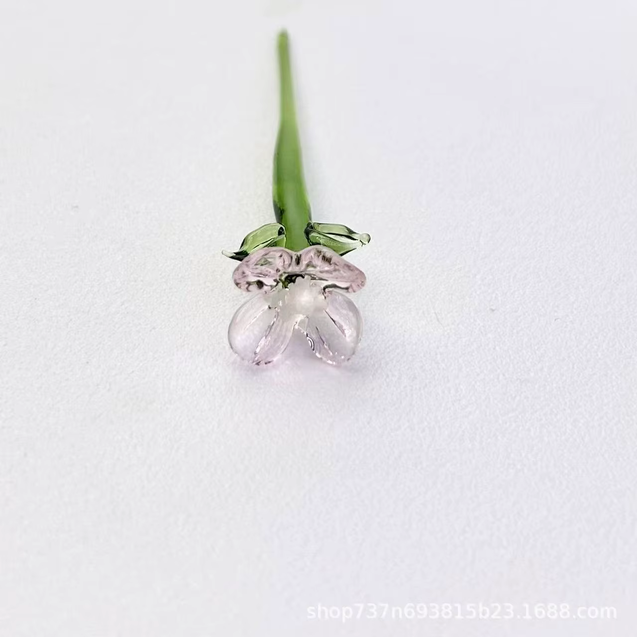 Mini Bouquet de fleurs de Simulation en verre