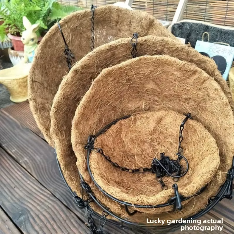 Panier suspendu en forme de cocotier naturel écologique