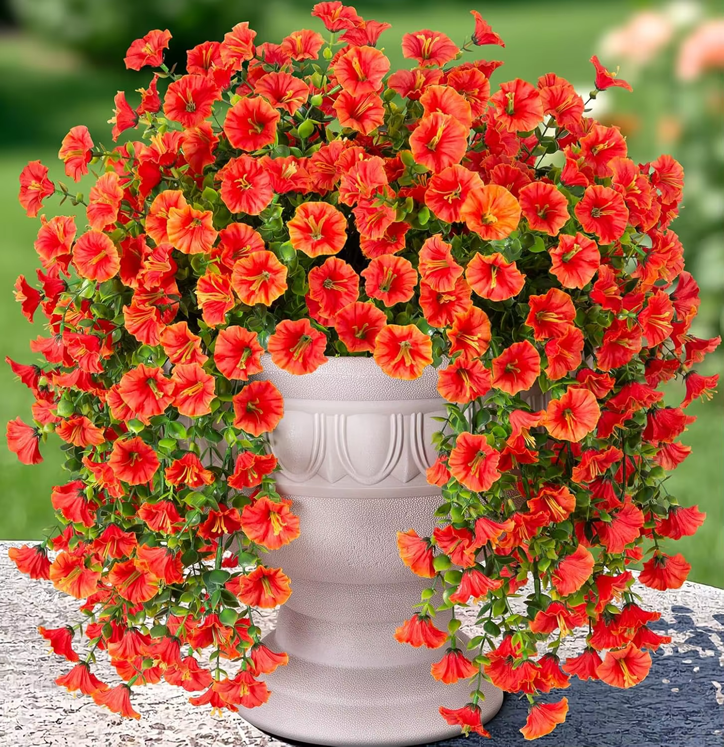 Fleurs artificielles vigne gloire du matin mariage maison chambre décor nouvel an extérieur jardin cour coloré cadeaux de couleur vive