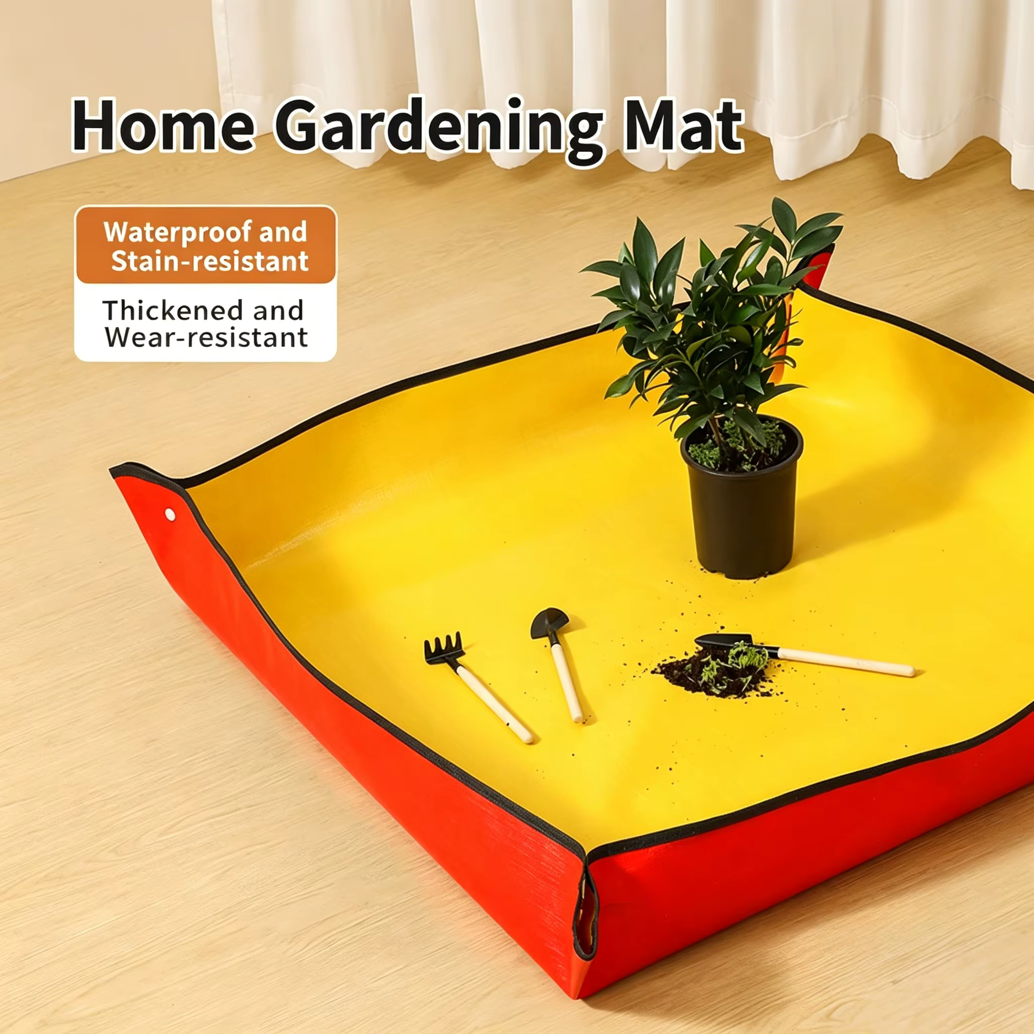 Tapis de repotage pour plantes