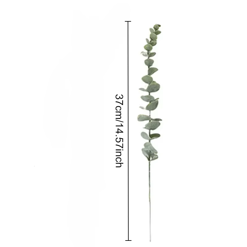 10-50 pièces bricolage artificiel Eucalyptus tenture murale décor verdure Boho décorations pour la maison ferme plantes rustiques pour mariage