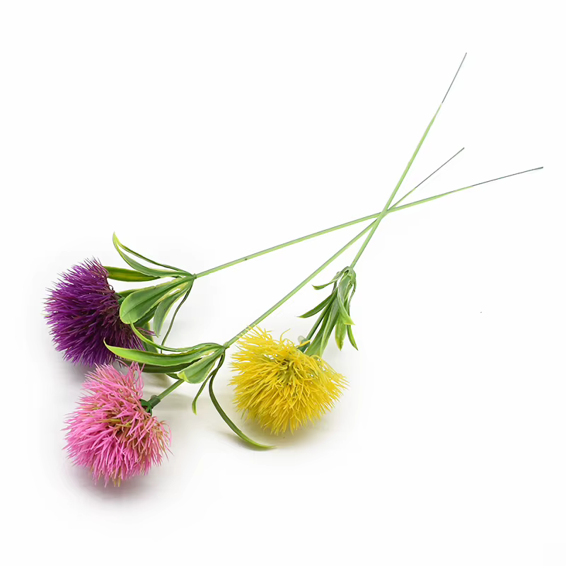 Plantes artificielles en plastique pissenlit