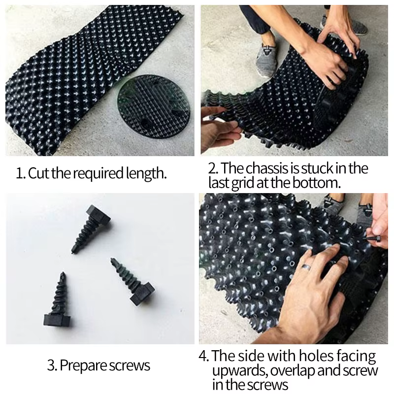 Pots de taille aérienne en plastique