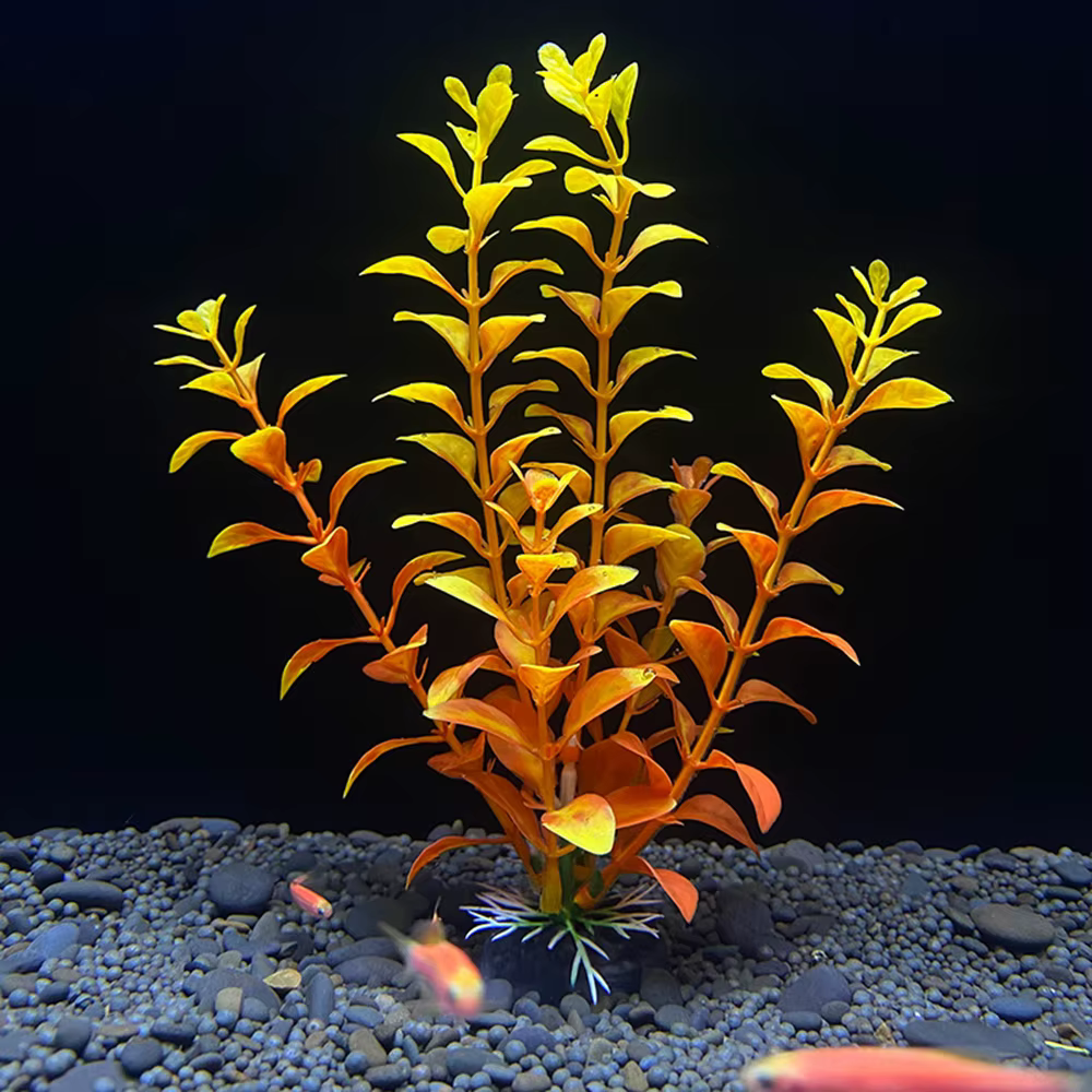 Plantes aquatiques simulées en plastique pour l'aménagement paysager des aquariums