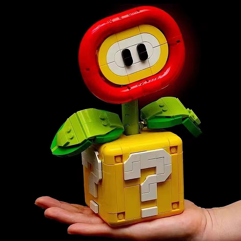 Tree FlowerPotted Chomper Bouquet Model Gift Set Perpetual Decoration Supers Brother Game Plant