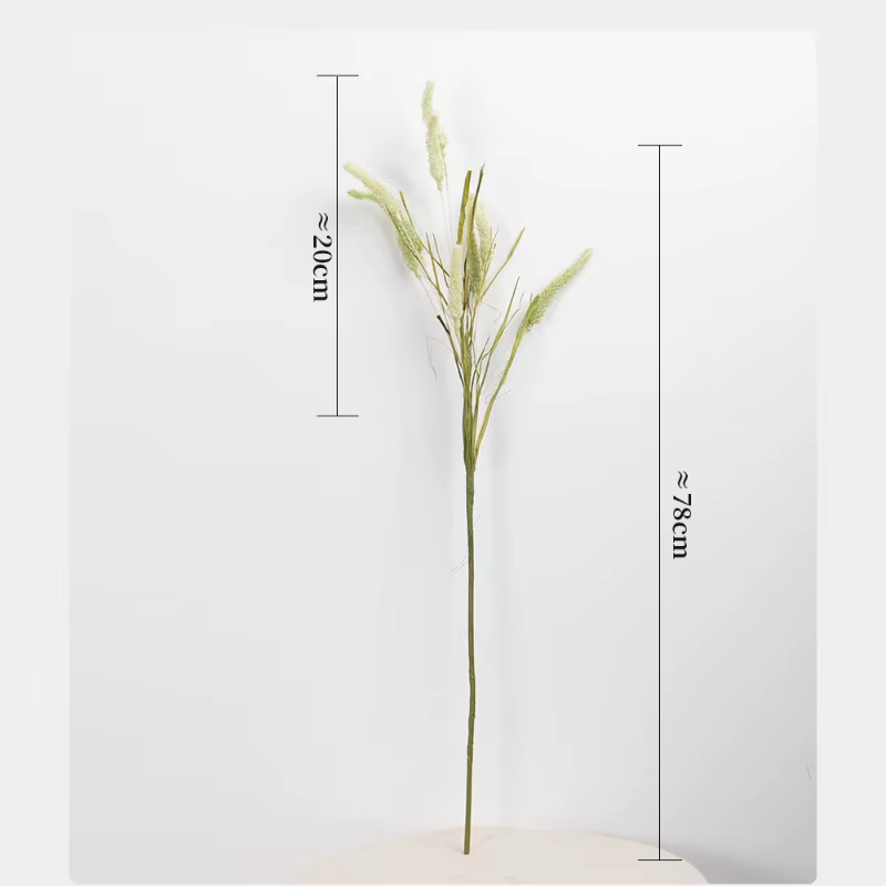 10 pièces de fleurs artificielles en plastique