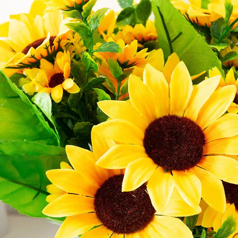 Bouquet de Tournesol Artificiel