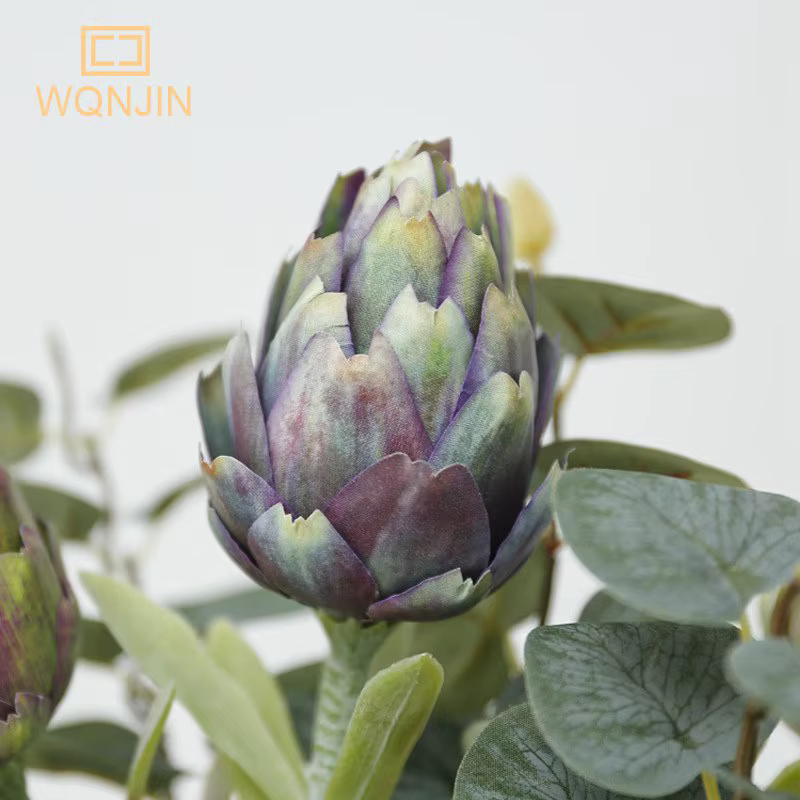 WQNJIN – Bouquet de fleurs artificielles de marguerite jaune
