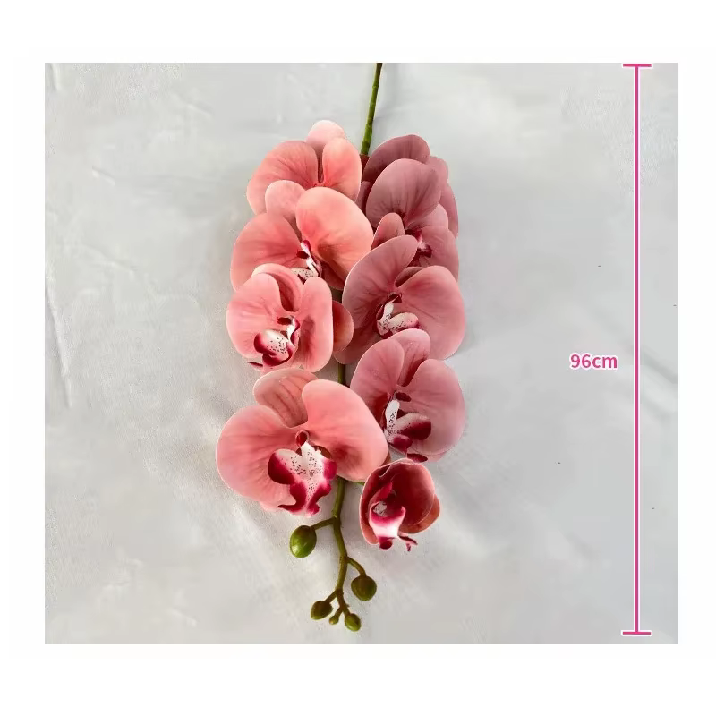 Orchidée française papillon artificielle pour la décoration de la maison