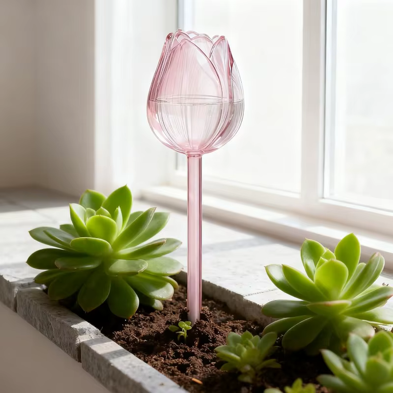 1/4 ampoules d'arrosage automatique pour plantes tulipes
