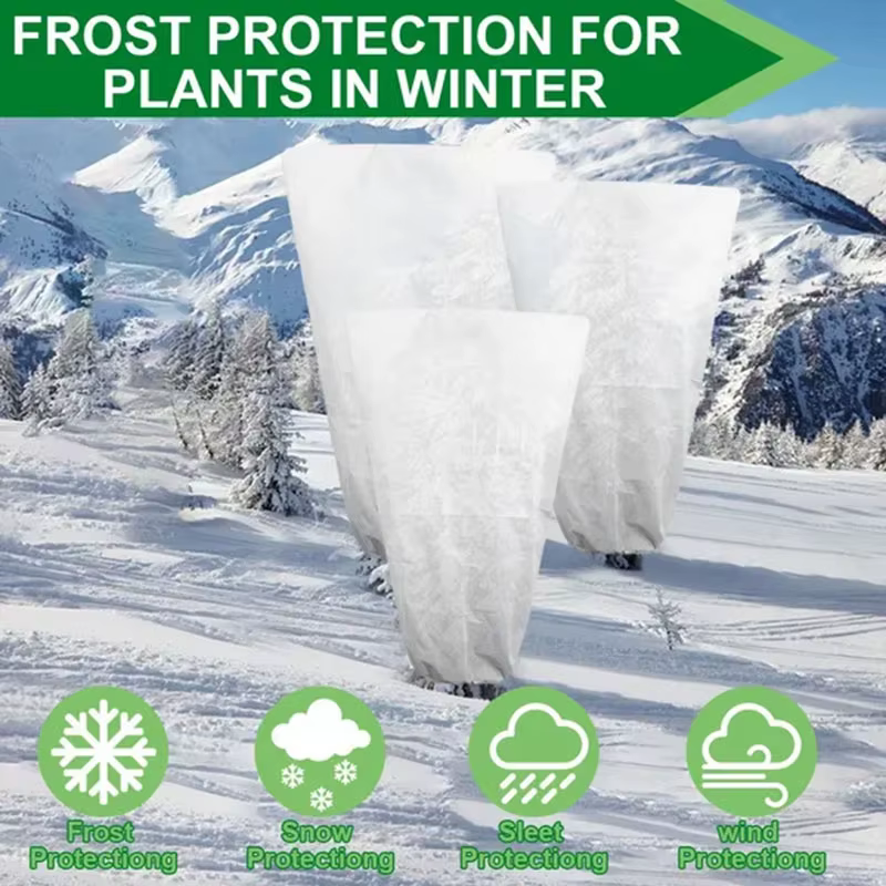 Sac chaud antigel pour plantes d'hiver