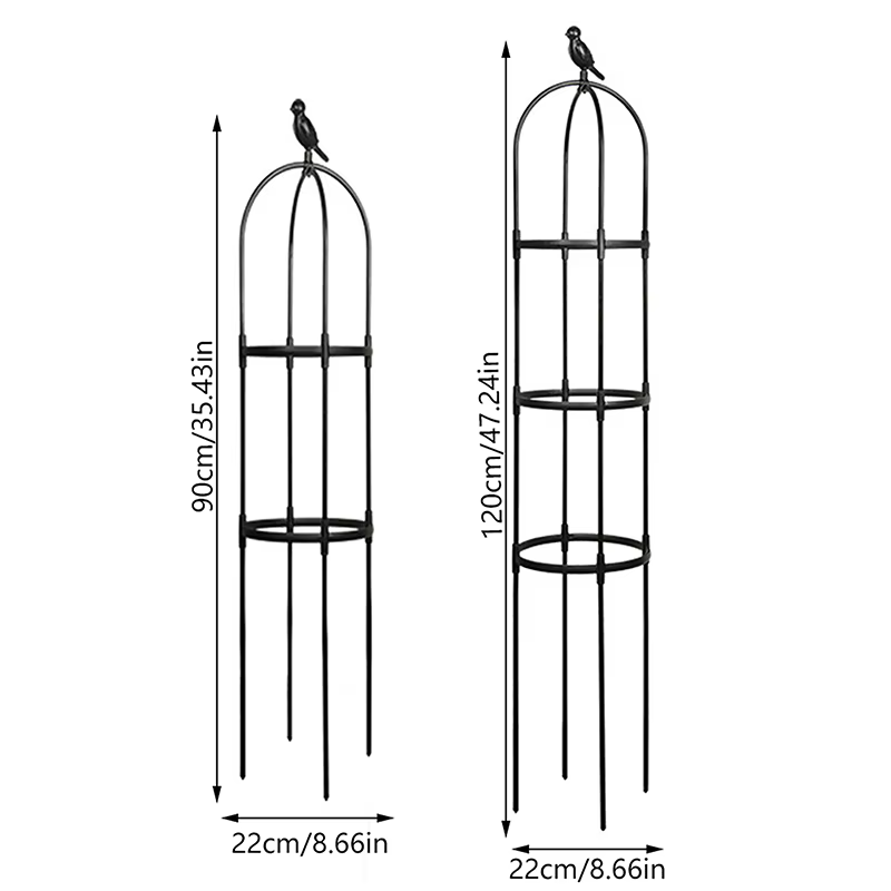Support de jardin en treillis pour plantes grimpantes