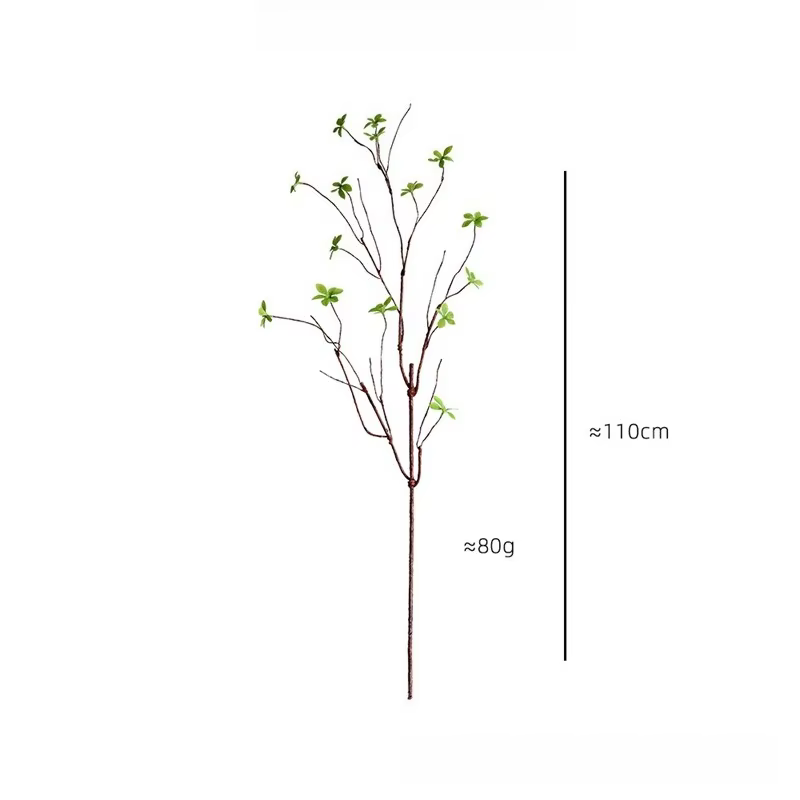 3 pièces de plantes artificielles en soie