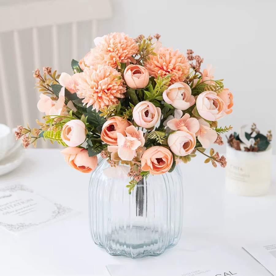 Bouquet de fleurs artificielles