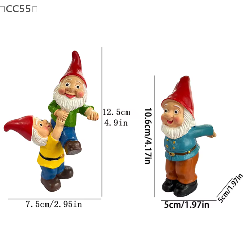 、1CC55 Vauas Figurines de Gnome d'escalade Pot de fleur Hugger Gnomes de jardin suspendus Décorations de plantes pour