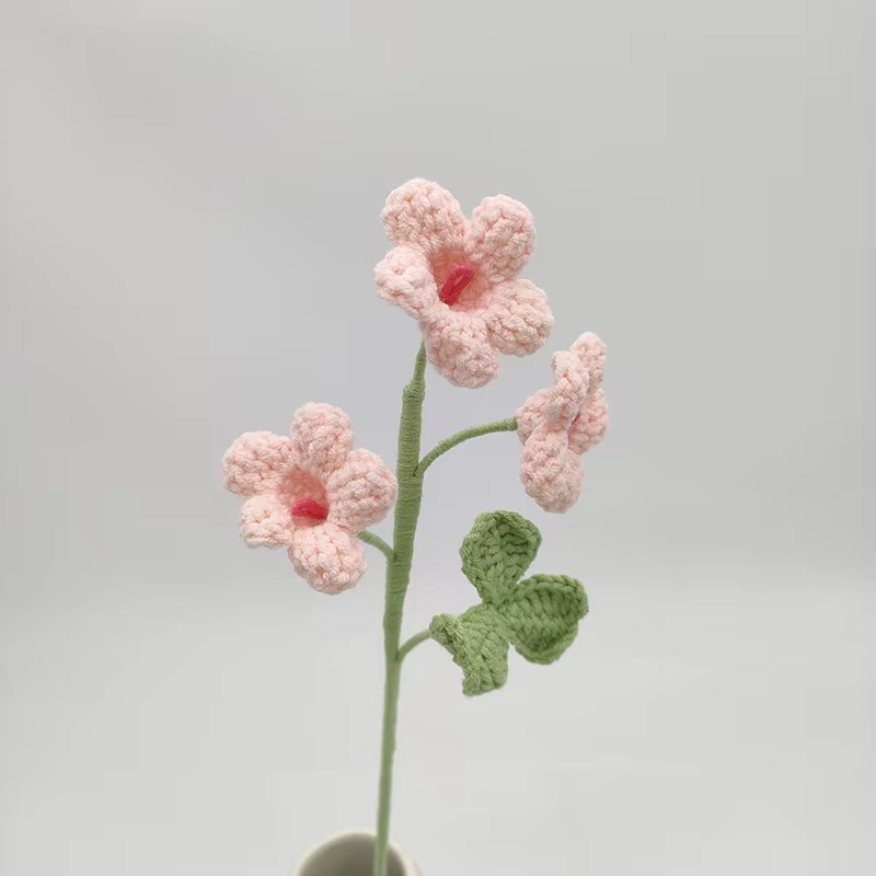 Bouquet de fleurs au Crochet mignon