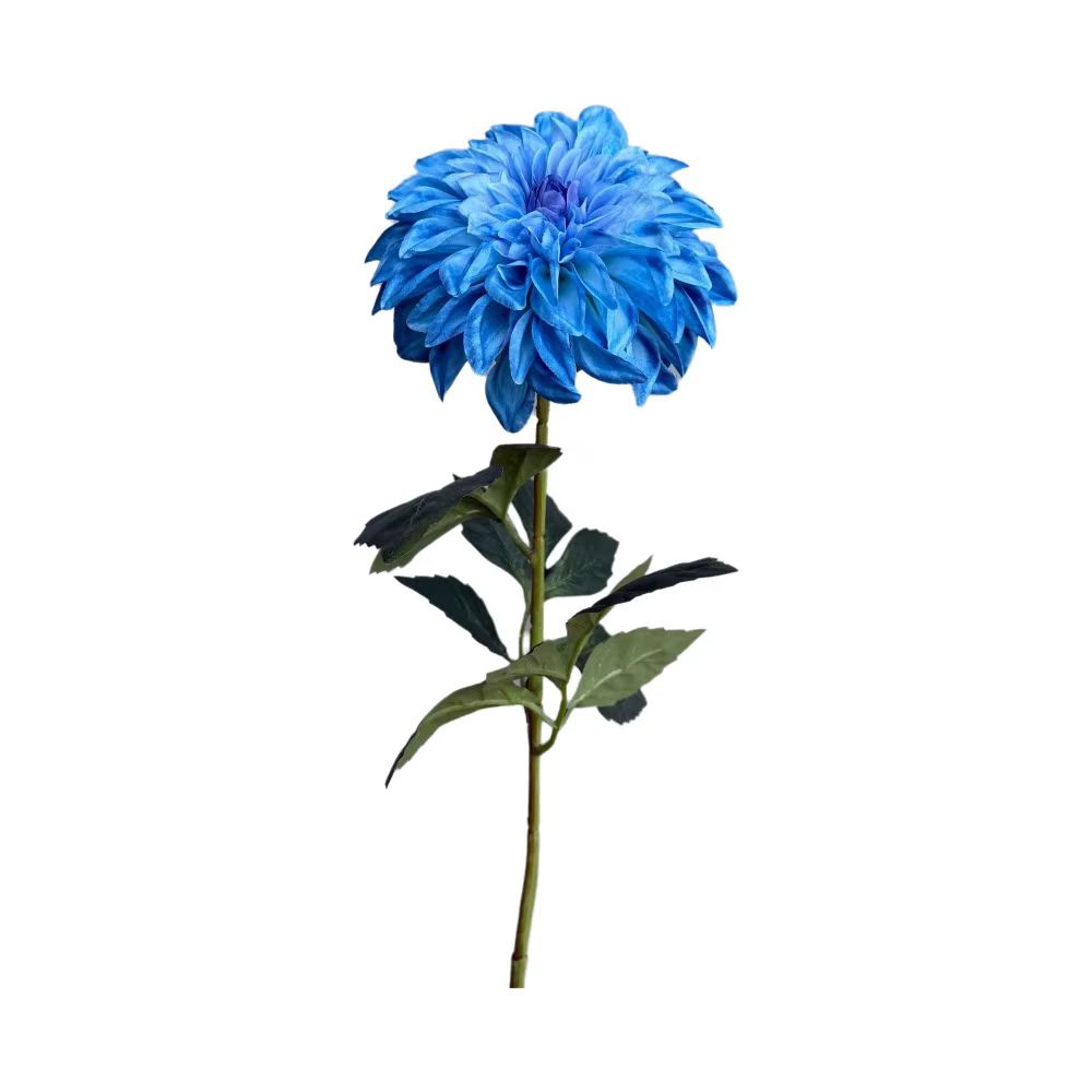Arrangement floral : Grande fleur artificielle réaliste en forme de dahlia imprimée en 3D