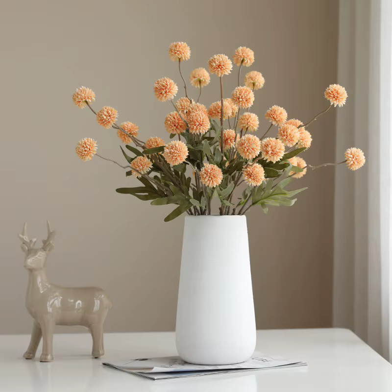 Bouquet de fleurs d'hortensia artificielles