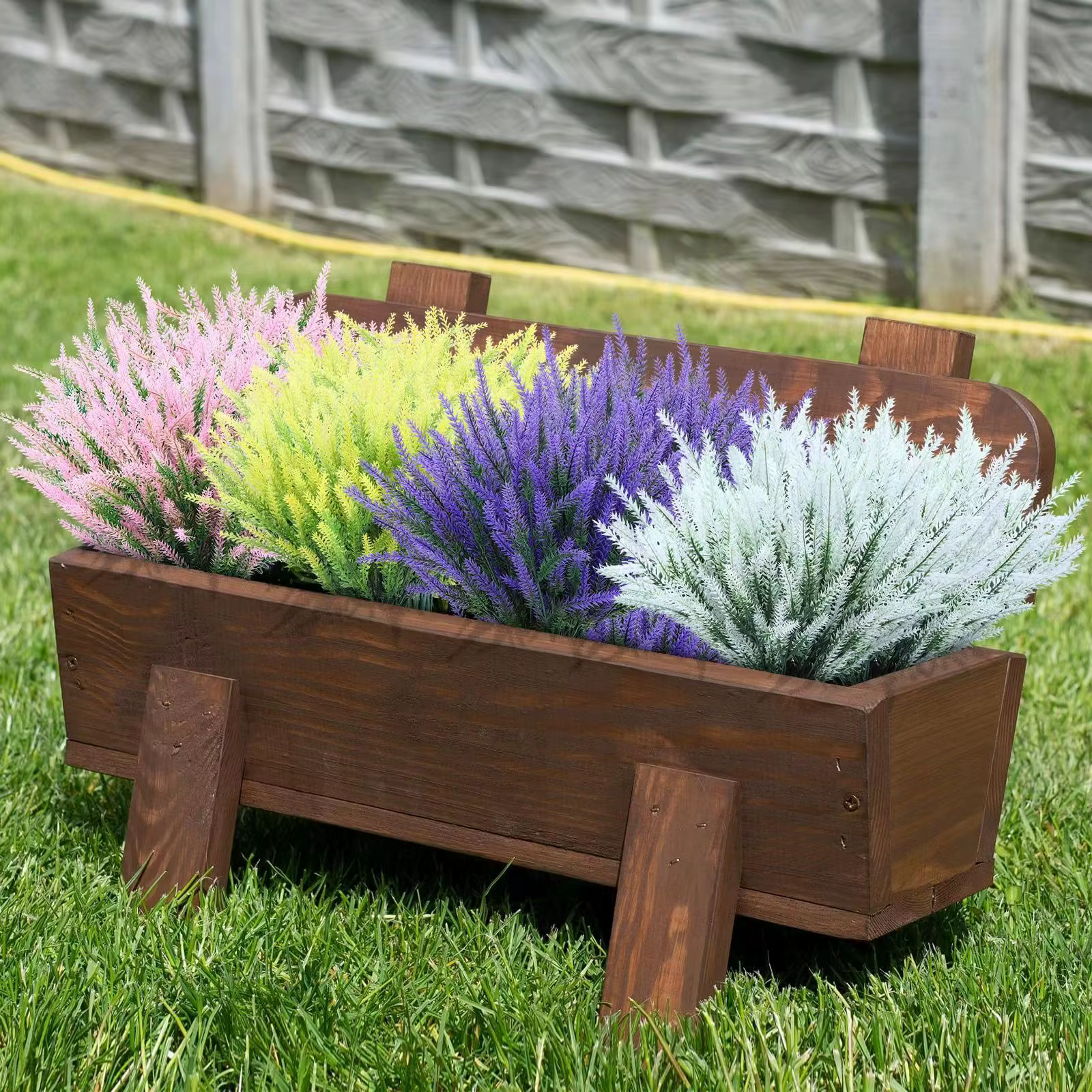 1 pièce de fleurs artificielles lavande de 35 cm