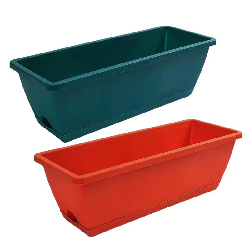 Pot de fleurs auto-absorbant pour culture de légumes d'intérieur avec trou de drainage et corde absorbante