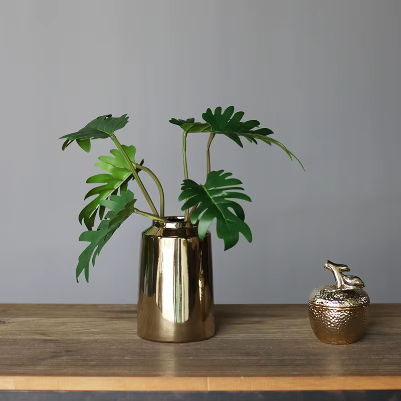 Plante artificielle de cuir chevelu de tortue pour la décoration de la maison