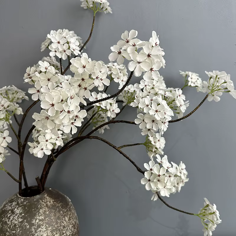 Fleur de poire artificielle de luxe