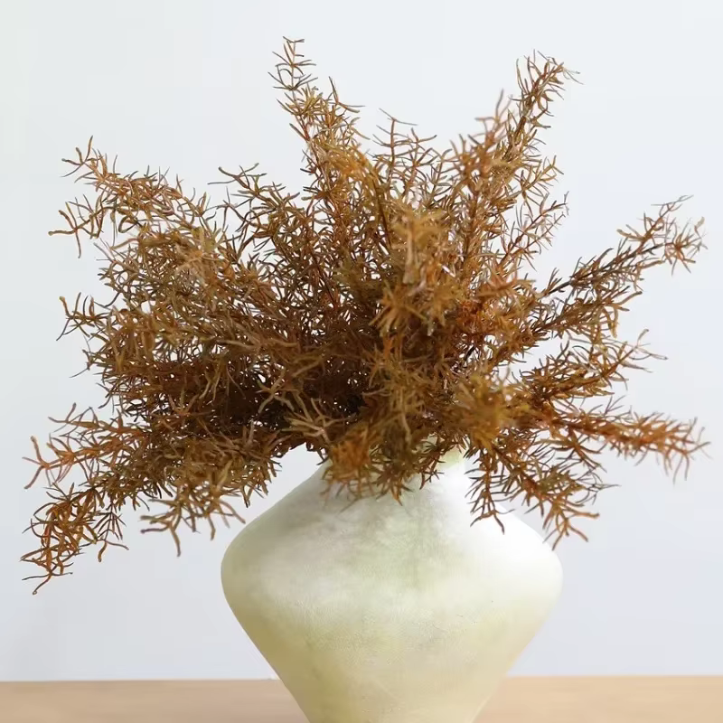 Bouquet de plantes artificielles en plastique Radix Asparagi