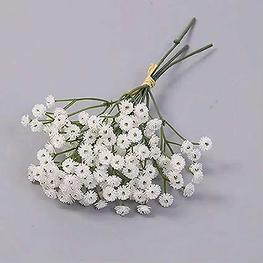 Fleurs artificielles Babysbreath mariage maison chambre Table Decor célébration en plein air Halling couronne de mariée Bouquets Party Craft cadeau