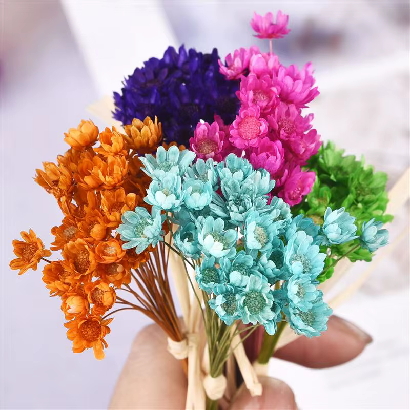 Bouquet de Fleurs vaccées Naturelles de Style Nordique