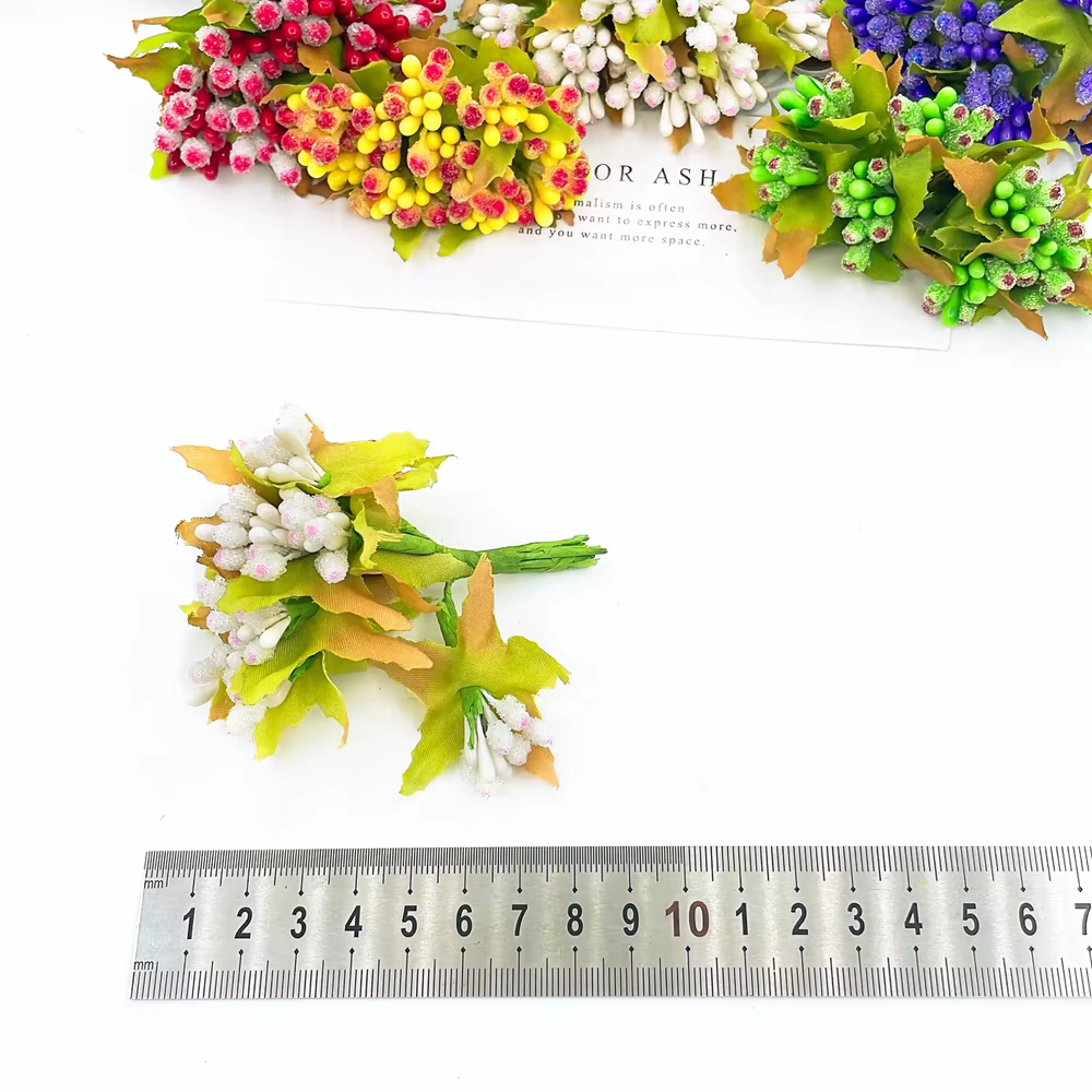 Fleurs Artificielles en Étamines de Gel