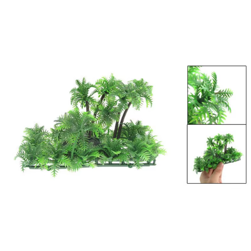 Plantes d'aquarium en plastique