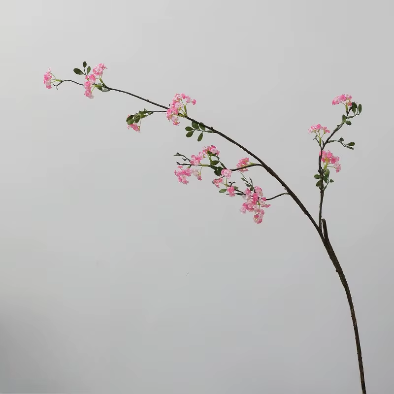 5 pièces de fleurs artificielles en soie