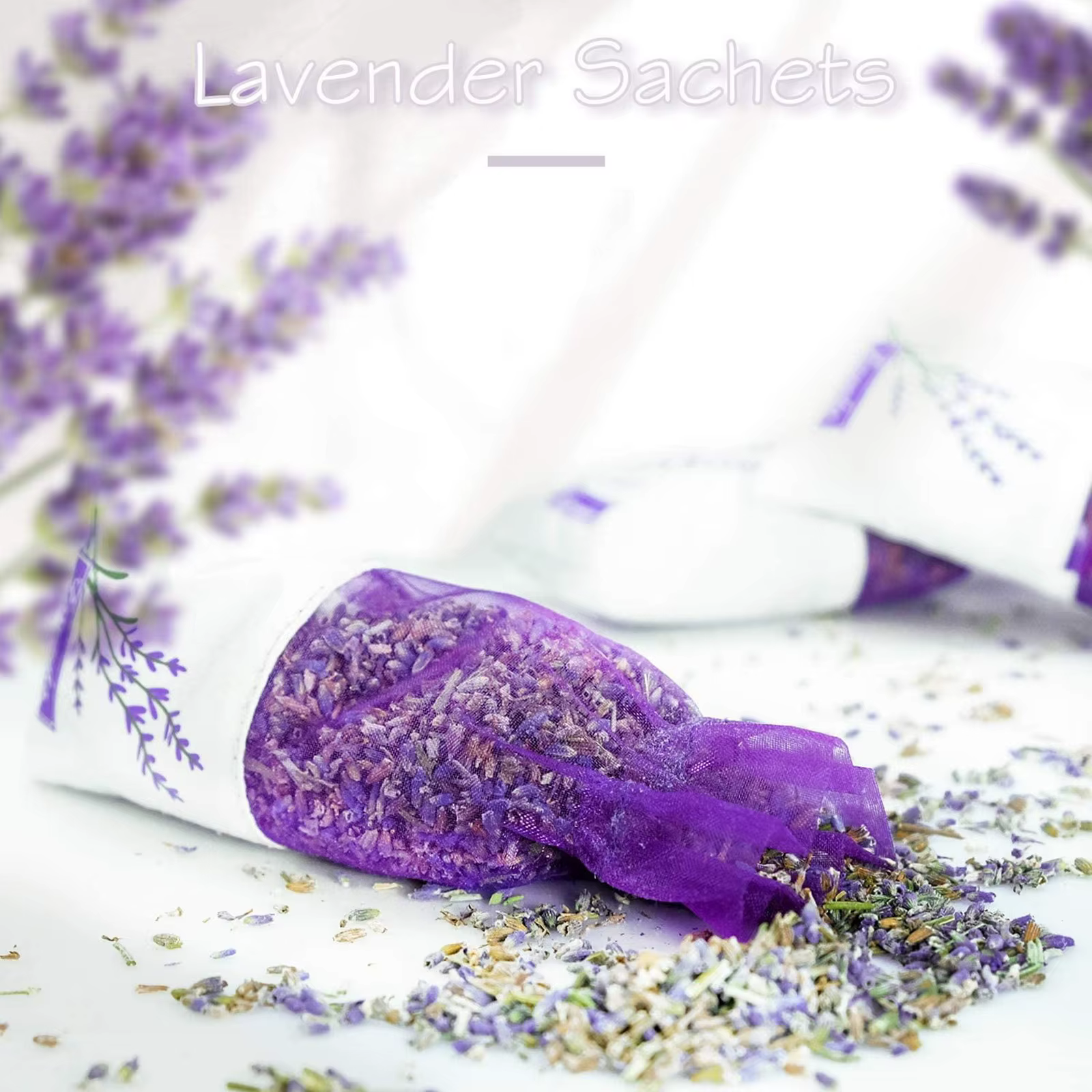Sachets de sexuellement à Impression Florale pour DorPanier