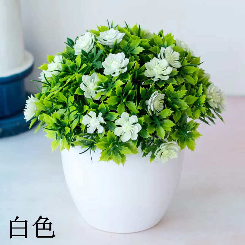 Plantes artificielles bonsaï vert