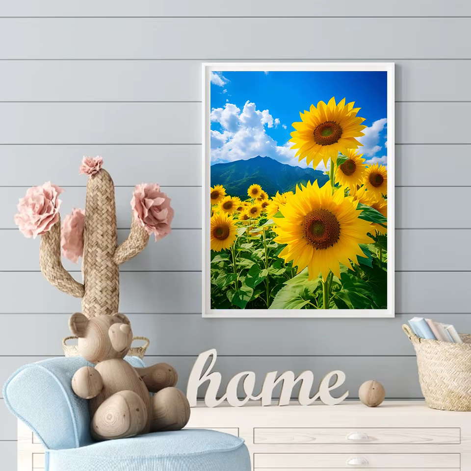 MomoArt-Peinture de Tournesol