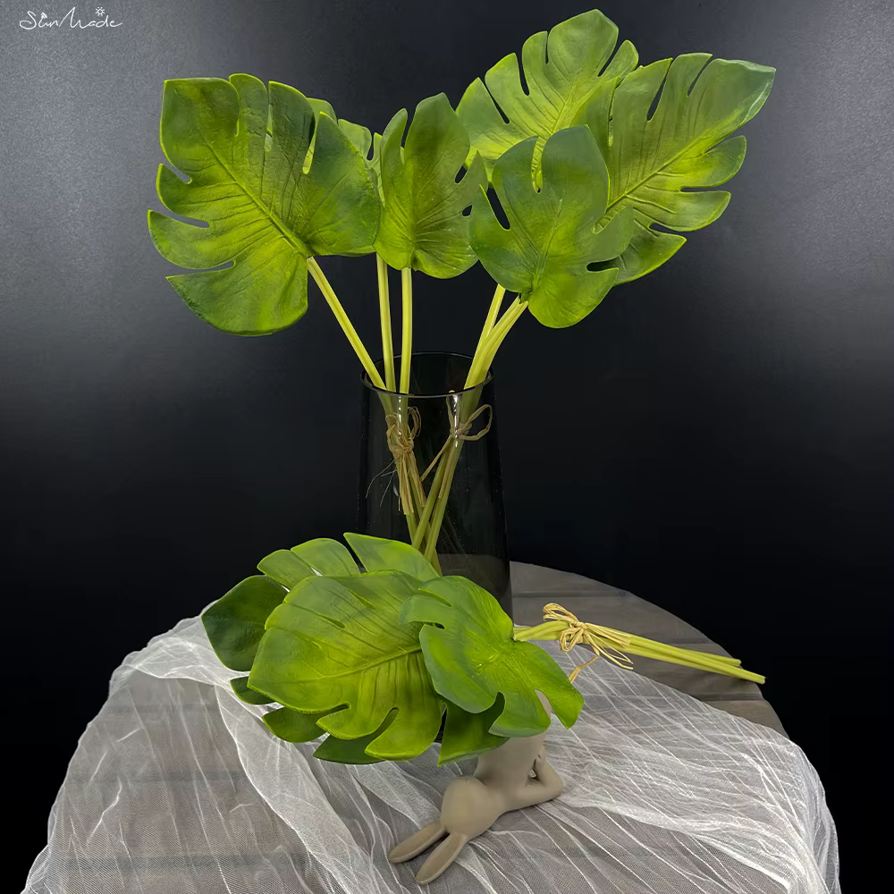 SunMade-Feuilles de monstera nordiques