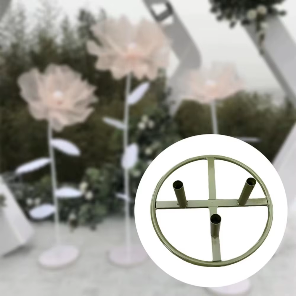 Support de Présentation DIY pour Fleurs en Fer