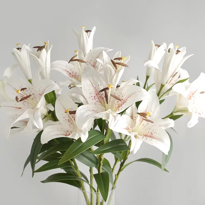Bouquets de fleurs artificielles avec 3 grands parfums CAN ies