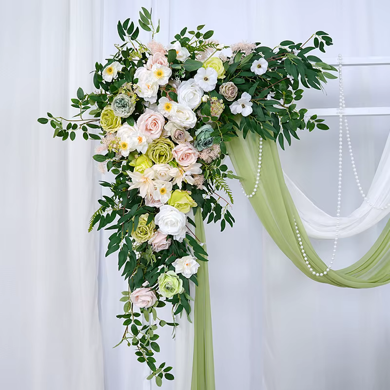 Série Champagne blanc C863910 avec verdure