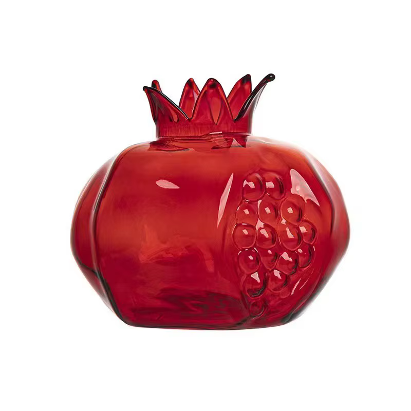 Vase à grenade créatif plante Terrarium hydroponique verre fleur séchée