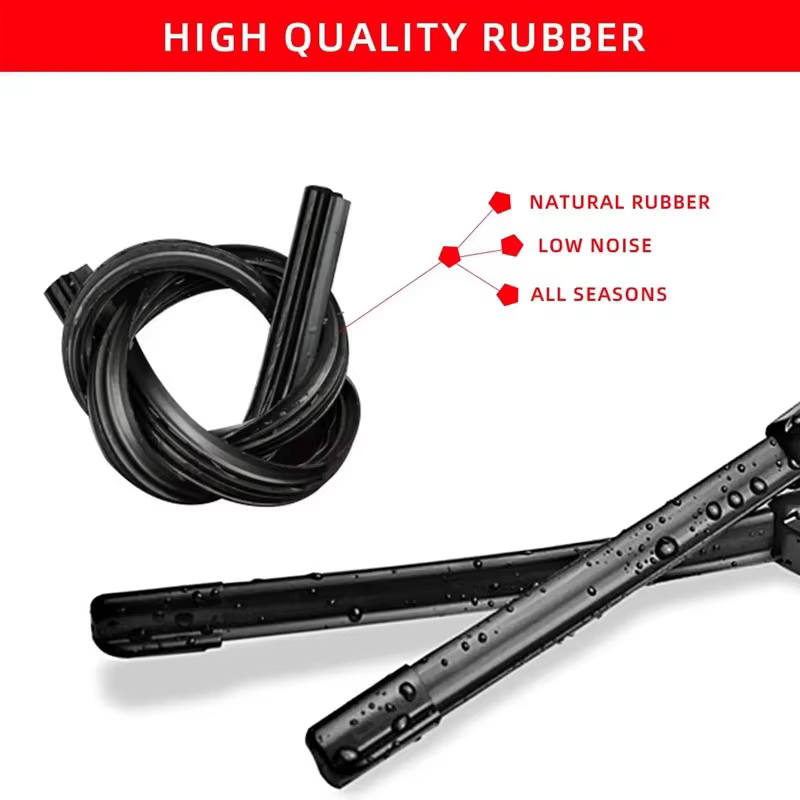 Pour Dacia Duster HM 2017-2024 2018 2019 – Balais d'essuie-glace avant silencieux et durables compatibles – Accessoires de pare-brise automobile