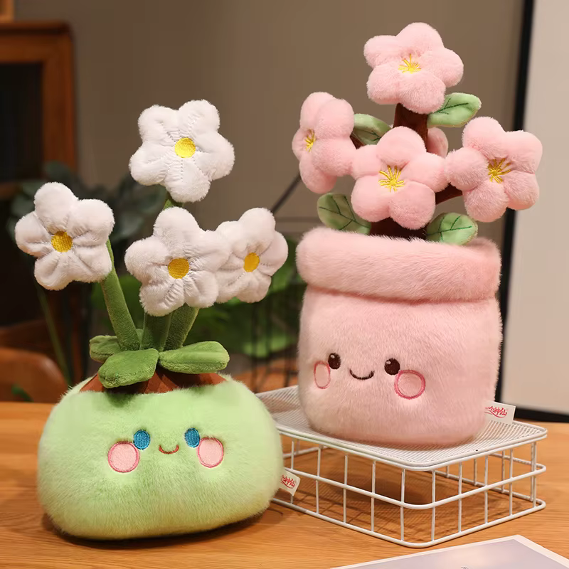 Plantes vertes artificielles en pot