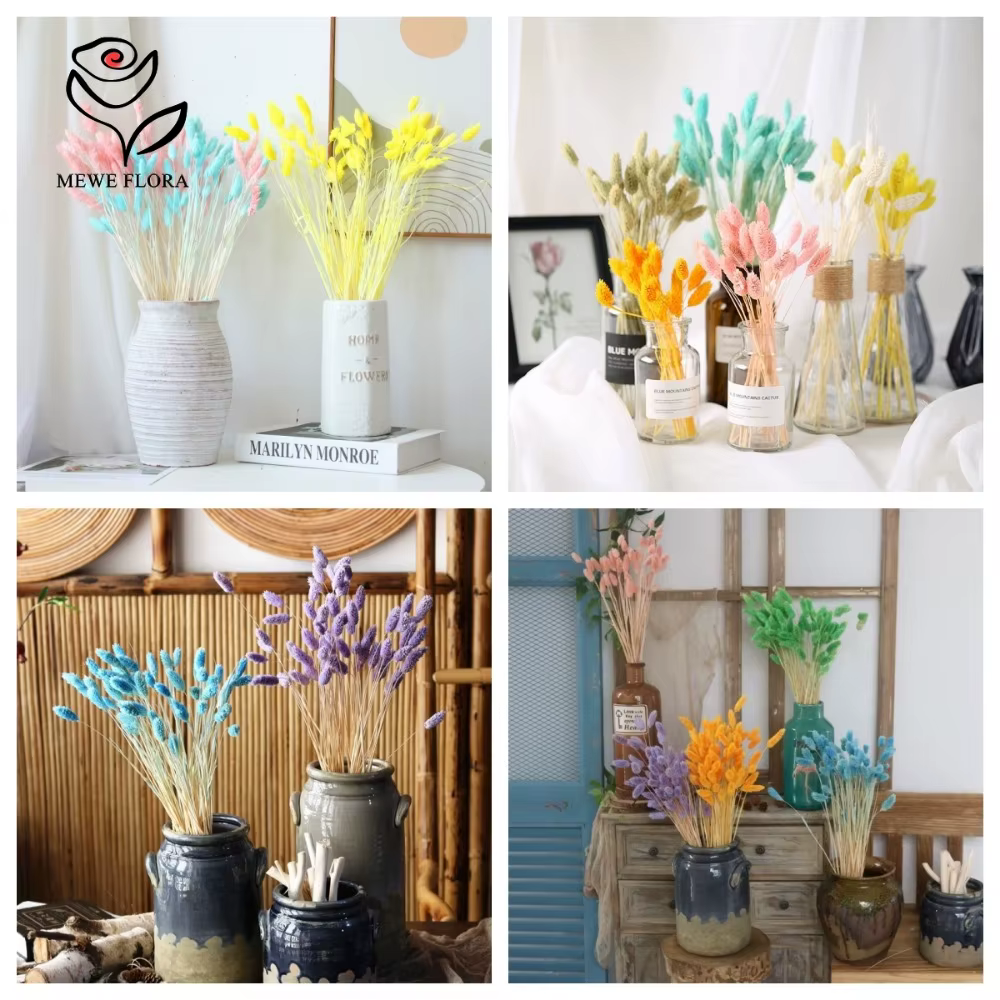 Bijoux de fleurs séchées pour la décoration de la maison