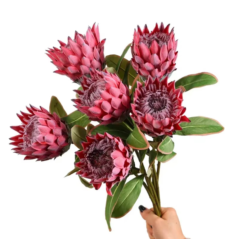 Branche de fleurs impériales artificielles