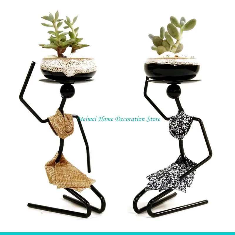 H7BF Pot fleur Durable, Anti-Corrosion, Stable, antirouille, pour africaine,