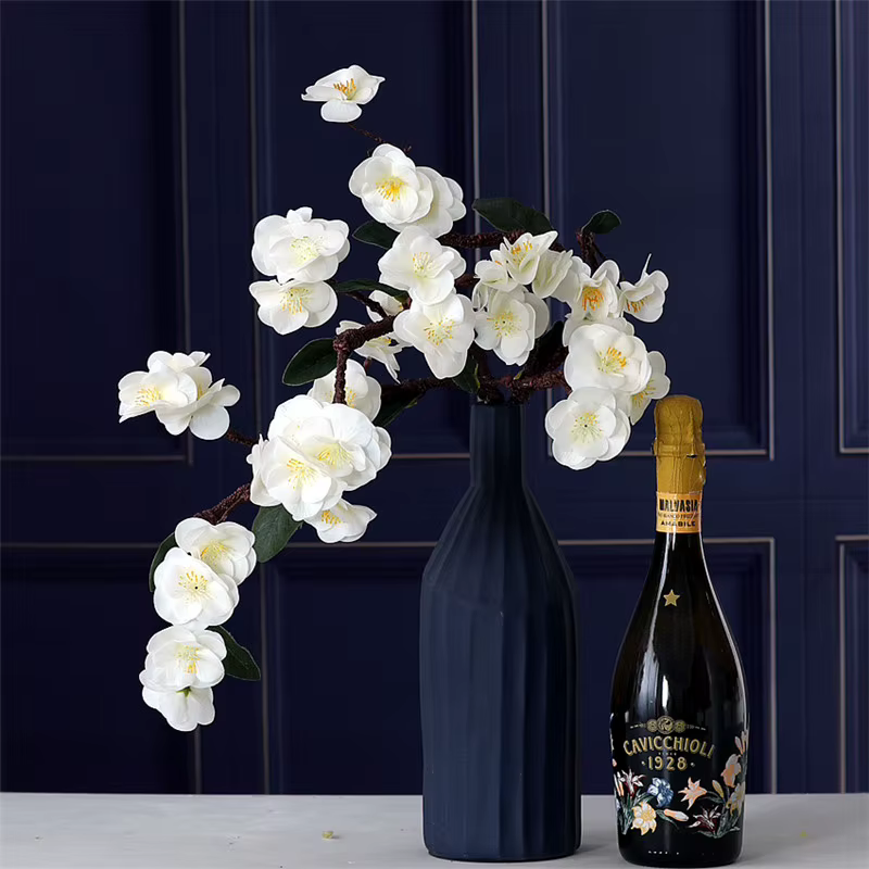 Fleurs de cerisier japonais artificielles au toucher réel