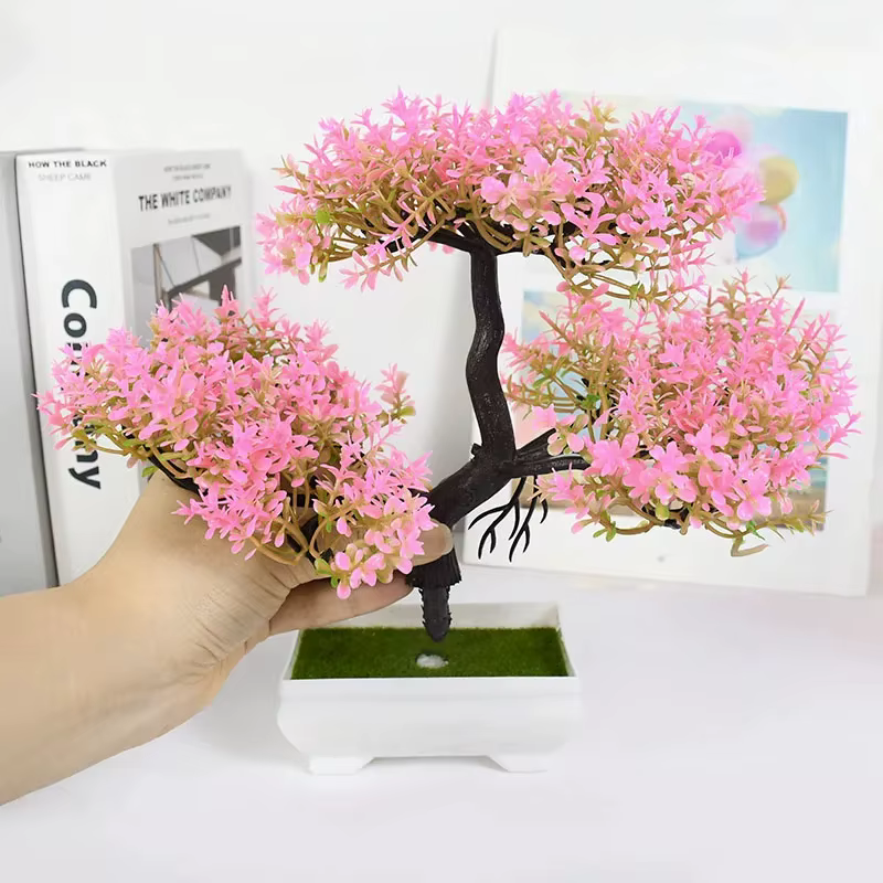 Plantes Artificielles Bonsaï en Pot